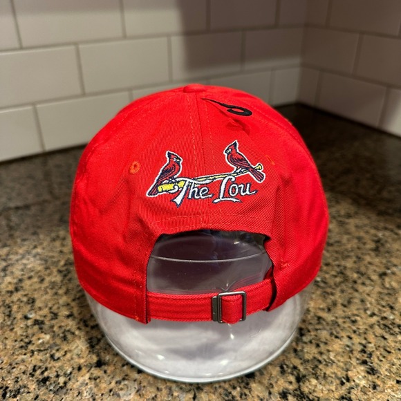 St. Louis Cardinals Nike Club City Connect Cap Hat Red M/L Cotton New - Picture 4 of 10
